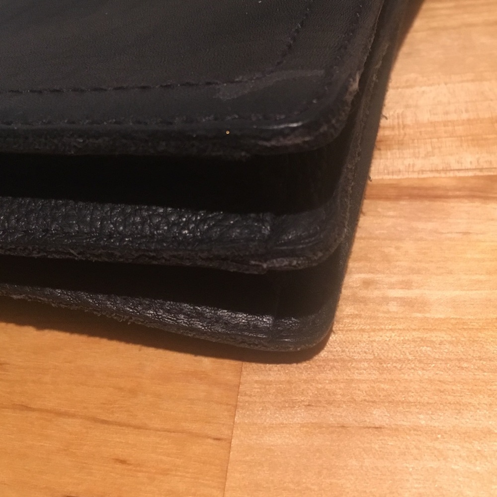 Madewell The Sketchbook Bag Black Leather Purse View 6